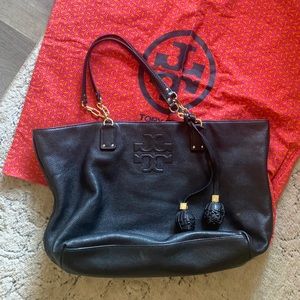 Tory Burch Thea Ball Tassel Tote